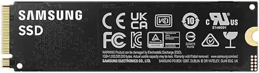 Samsung 990 Pro PCIe Gen4 NVMe M.2 SSD 1TB | MZ - v9p1T0BW - Vektra Computers LLC Samsung 990 Pro PCIe Gen4 NVMe M.2 SSD 1TB | MZ - v9p1T0BW - Vektra Computers LLC